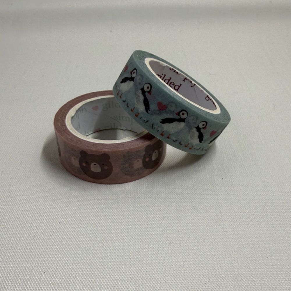 Simply Gilded Animal Washi Tape Set